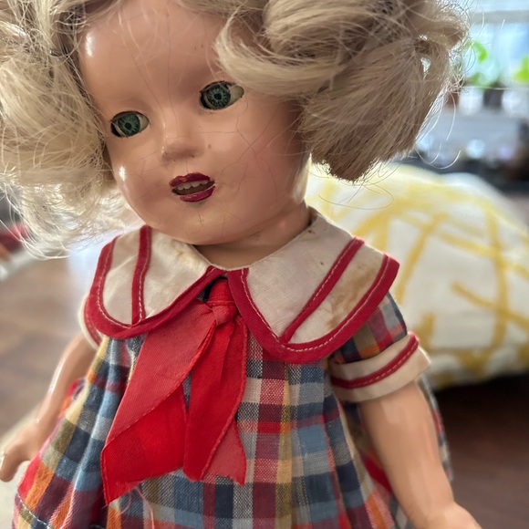SHIRLEY TEMPLE doll 13" COMPO 30's all original clothes - Picture 6 of 9